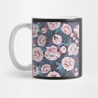 Vintage Peonies Mug